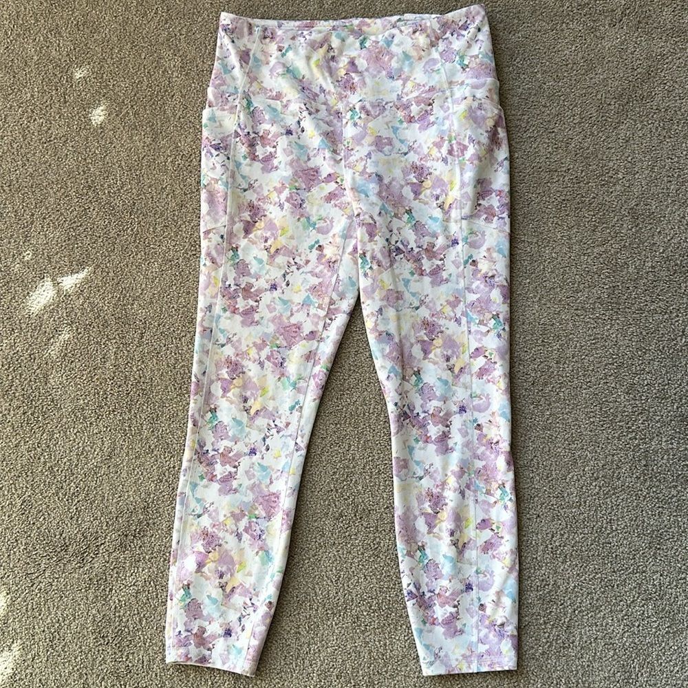 RBX Pastel Floral 7/8 Leggings! - Picture 7 of 12